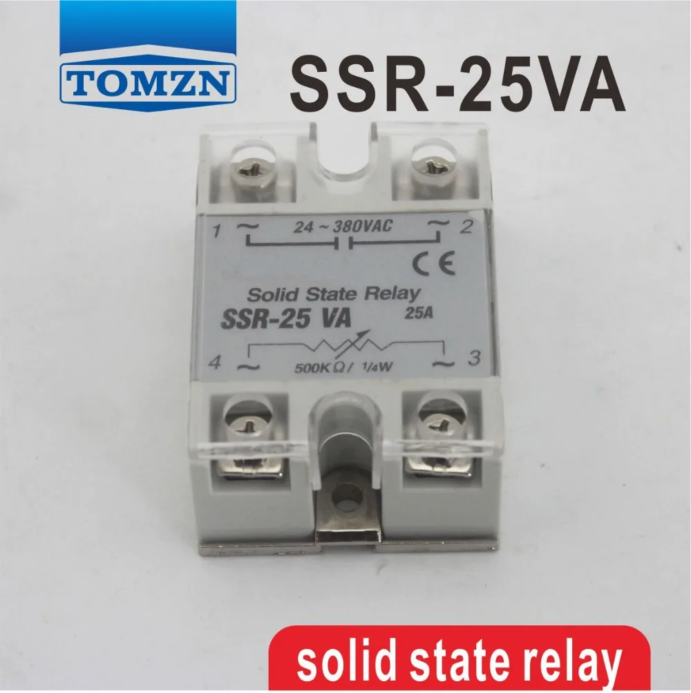 

25VA SSR input 470K/2W load 24-380V Voltage regulater Single-phase Solid state regaly