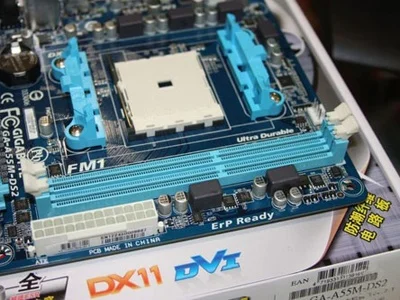 Материнская плата Gigabyte оригинальная материнская DDR3 для настольных ПК разъем FM2 A55