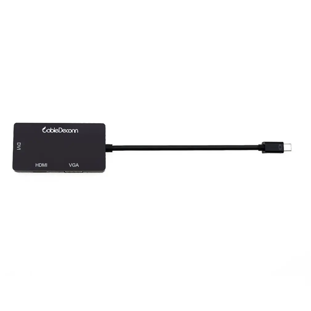 Адаптер для компьютера кабель Mini Dp к Vga+ Hdmi+ Dvi три в одном кабель Hdmi, HD
