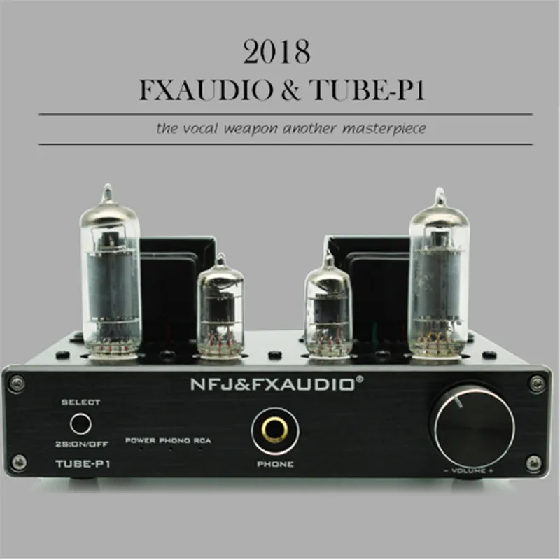 DC12V 4A Fx аудио TUBE P1 Hi fi предусилитель усилитель класса А Портативный ламповый