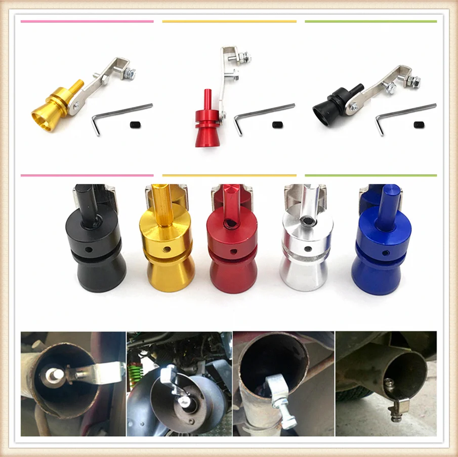 

Car Turbo Sound Exhaust Muffler Pipe Whistle Simulator Accessories for Renault Megane Kadjar EZ-GO Captur Arkana Zoe