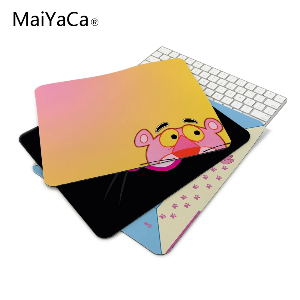 

New Arrivals LuxuryPark Pink Panther Wallpaper Mouse Mats Anti-Slip Rectangle Mouse Pad