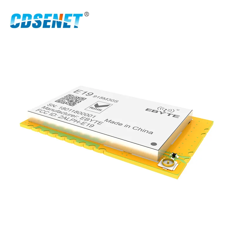 SX1276 LoRa 915MHz SMD передача данных РЧ модуль 30dBm CDSENET E19-915M30S LNA длинный диапазон 915 mhz радиочастотный передатчик и приемник