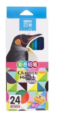 

24 color Qiao Mi Color pencil Art Set Drawing Art triangle