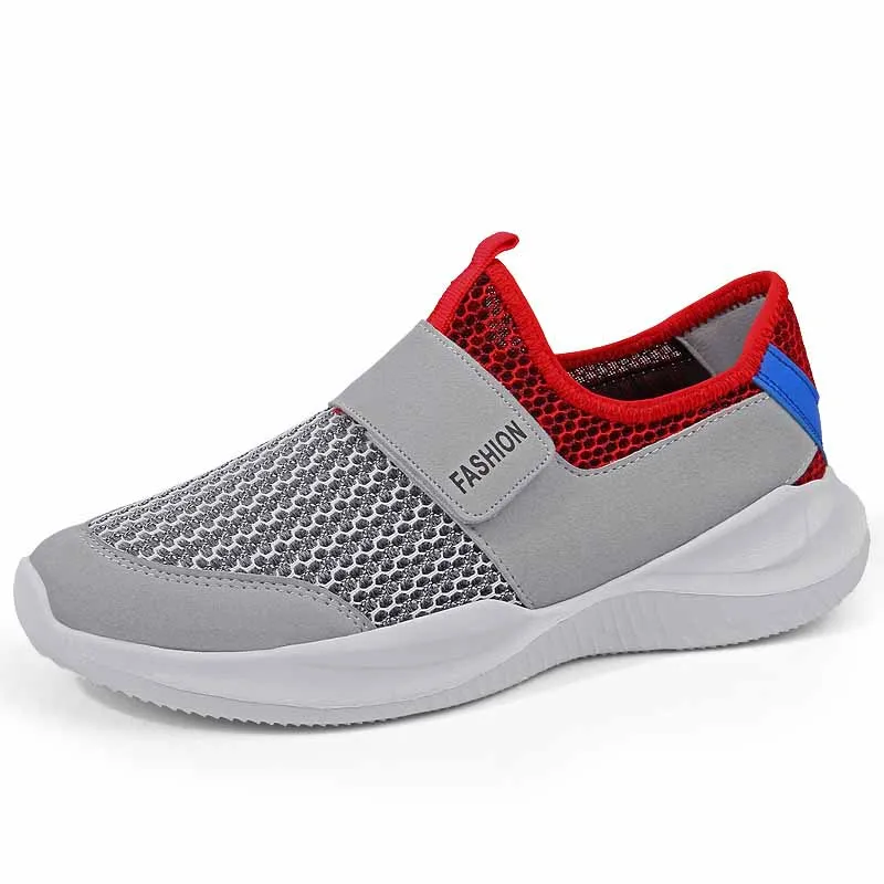 2019 men's shoes fashion breathable mesh casual shoes brand youth leisure Chaussures men's sports shoes summer
