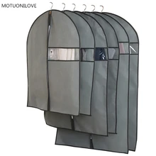 Пылезащитный чехол для одежды, нетканый тканевый чехол для домашнего подвешивания, защитный чехол для хранения, органайзер для гардероба, горячая новинка