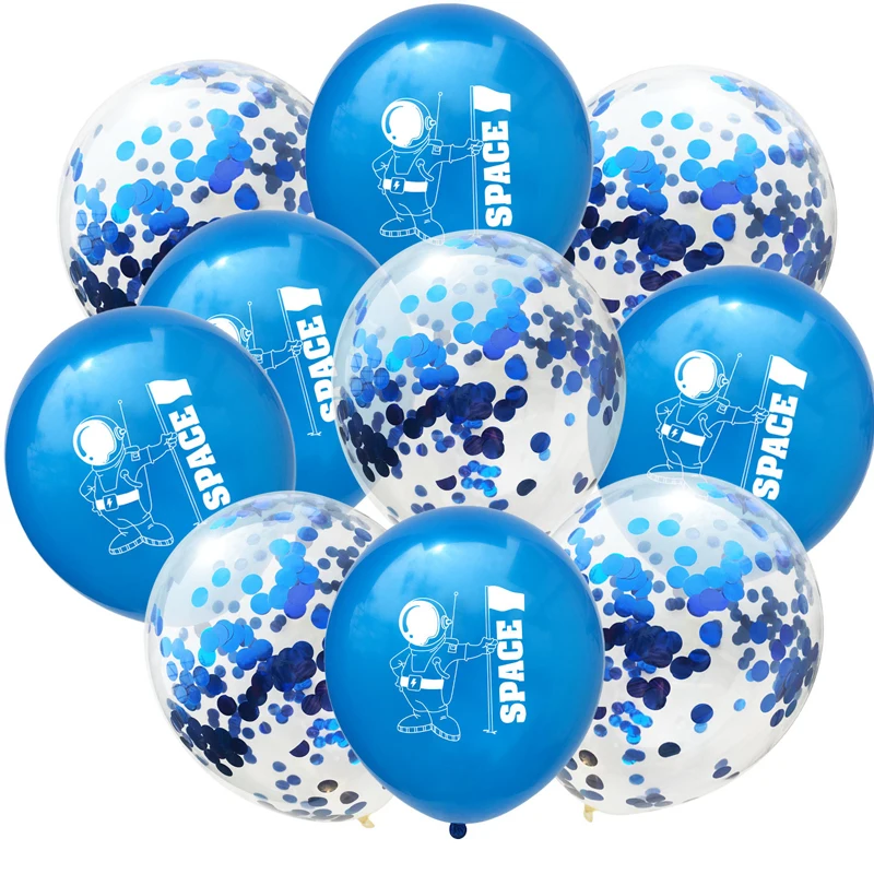 12Inch Space Astronaut Latex Balloons Baby Shower Party Decoration Birthday Theme Party Supplies Confetti Balloon