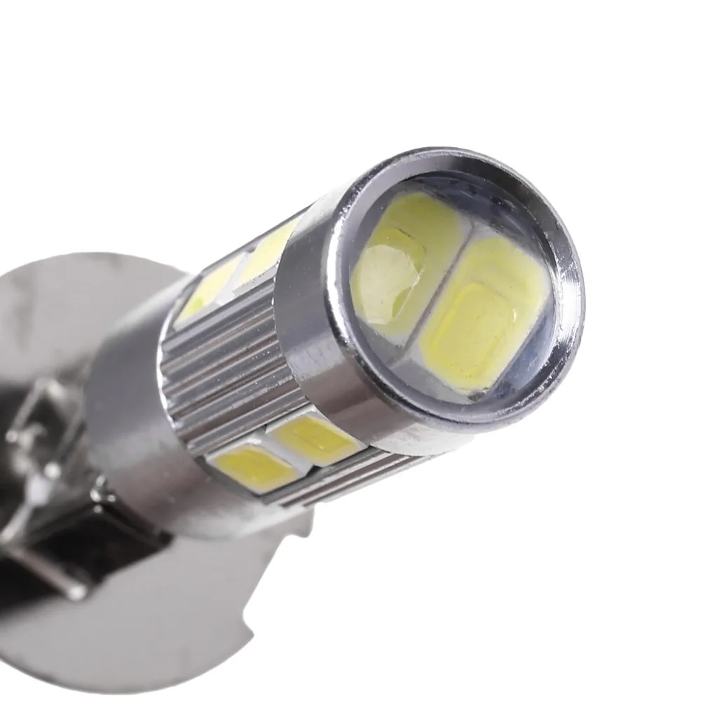 1 шт Высокое качество Алюминий H3 Белый 10 светодиодный 5630 SMD Противотуманные фары