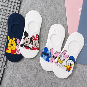 

cheap cute duck mouse women cotton socks cartoon animal funny low cut ankle socks summer invisible no show socks dropshipping