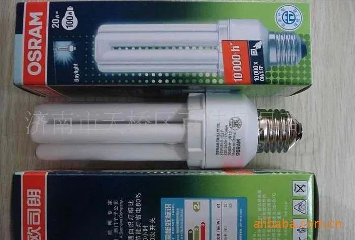 Aliexpress.com : Buy OSRAM energy saving compact fluorescent lamps 3U , 20w electronic energy saving lamps, OSRAM lamps Jinan