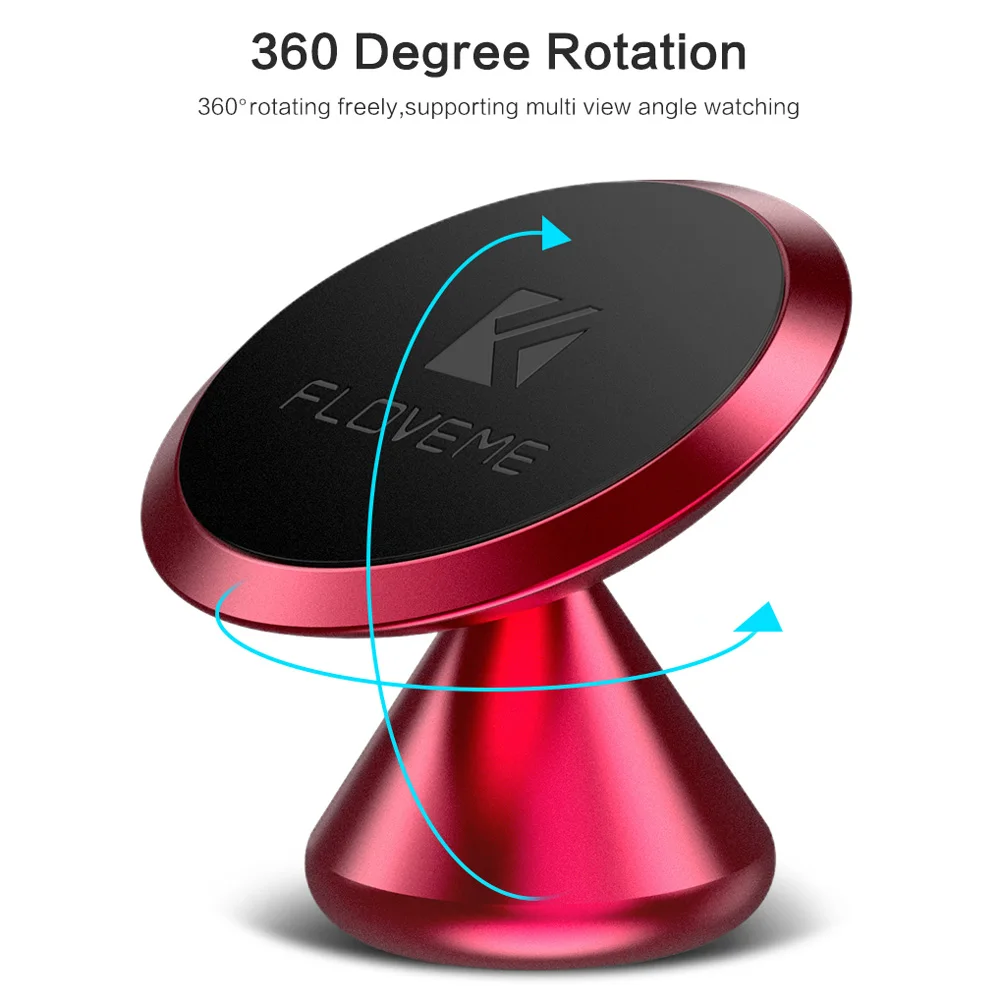 FLOVEME Magnetische Auto Telefon Halter Armaturenbrett-halterung Ständer Für iPhone 11 Pro Max 7 8