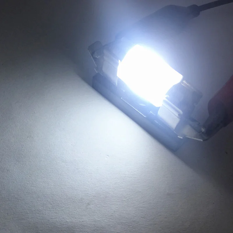 1 шт. Автомобильные светодиодные лампы белого цвета 31 мм 36 39 41 Festoon 3030 2 SMD