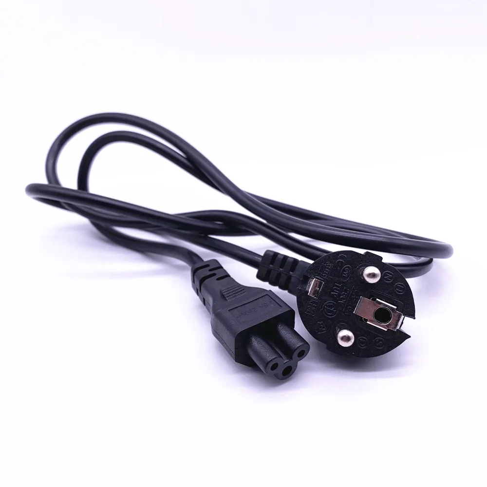 

AC Power Cord 3Pin Prong Plug To IEC-C7 IEC-C5 AC Figure 8 Monitor Eu European