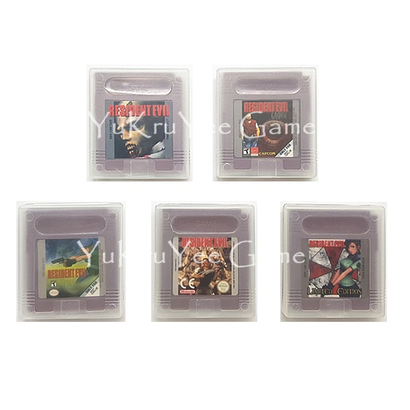

Resident Evil Series Video Game Cartridge Console Card for 16 Bit Handheld Console English Version