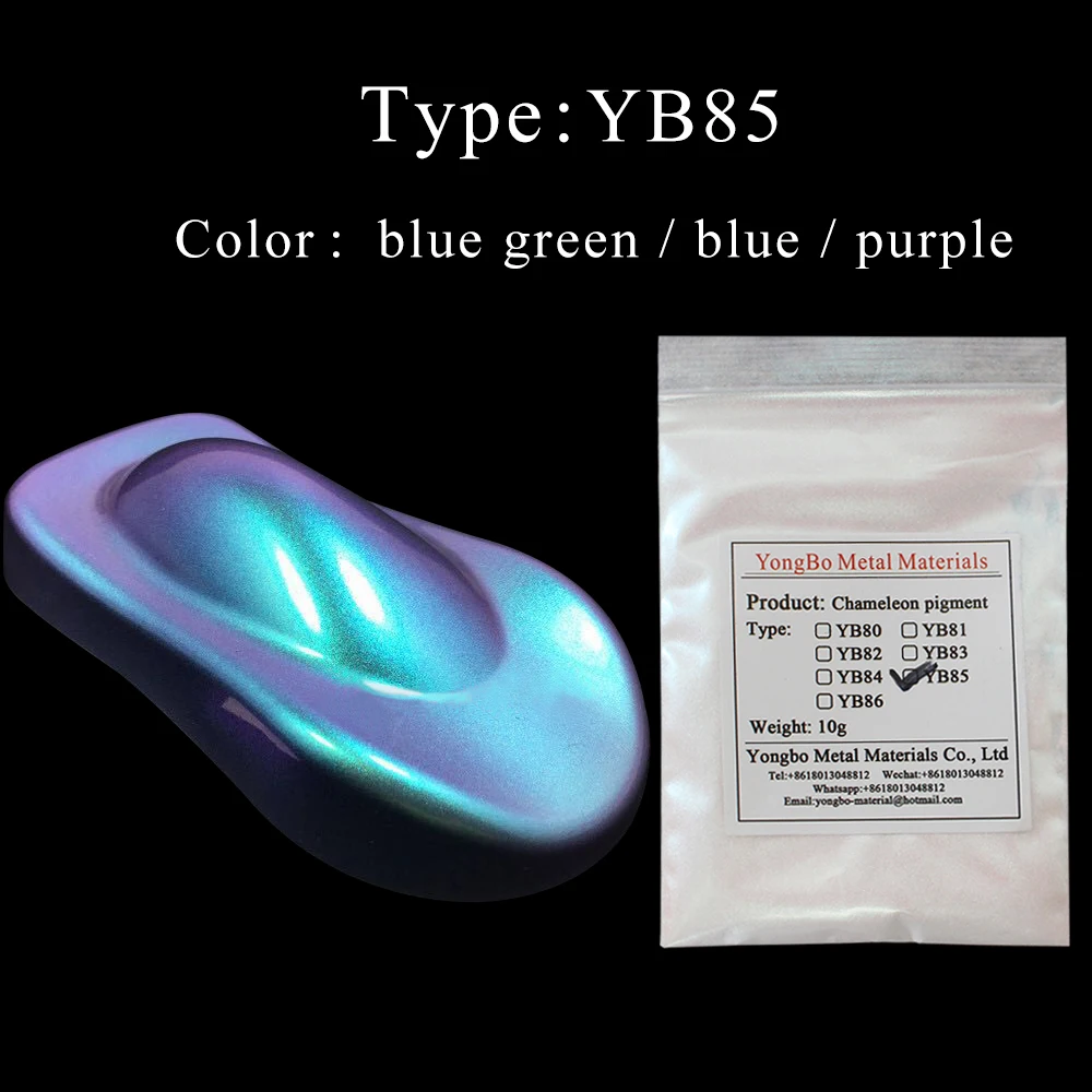 

[YB85] Chameleon pigment,Nail Glitter Pearl Powder Set Nail Art Glitters Kit Manicure Tips Decoration,Automotive Crafts,10g