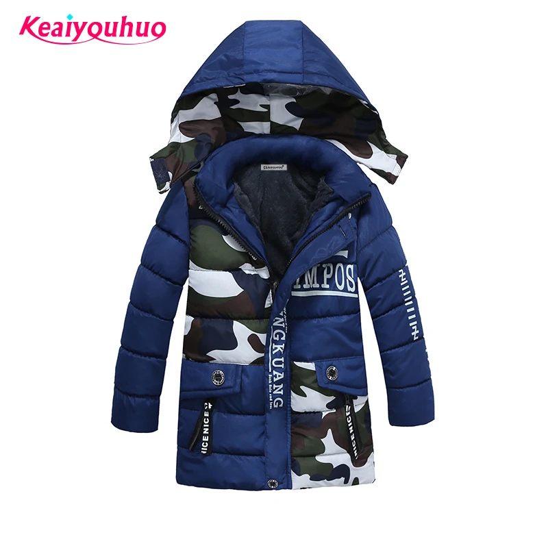 

Baby Boys Jacket 2018 Winter Coat &Jackets For Boys Children Jacket Kids Hooded Warm Outerwear Coat For Kids Clothes 2 3 4 5 6yr
