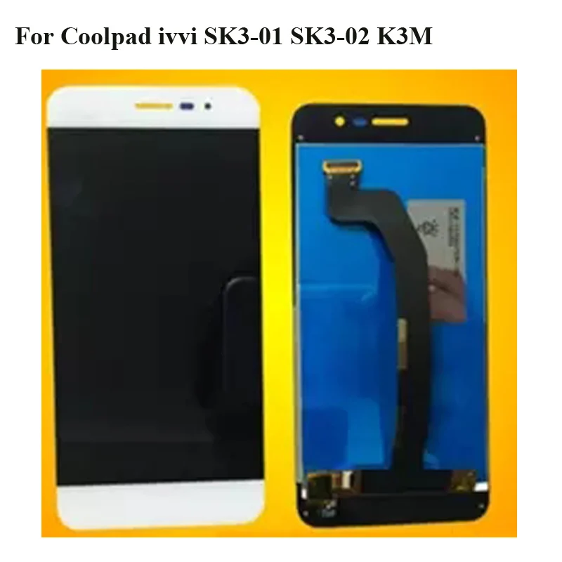 ЖК-экран для Coolpad ivvi SK3-01 K3M 100% оригинальный ЖК-дисплей + сенсорный экран в сборе