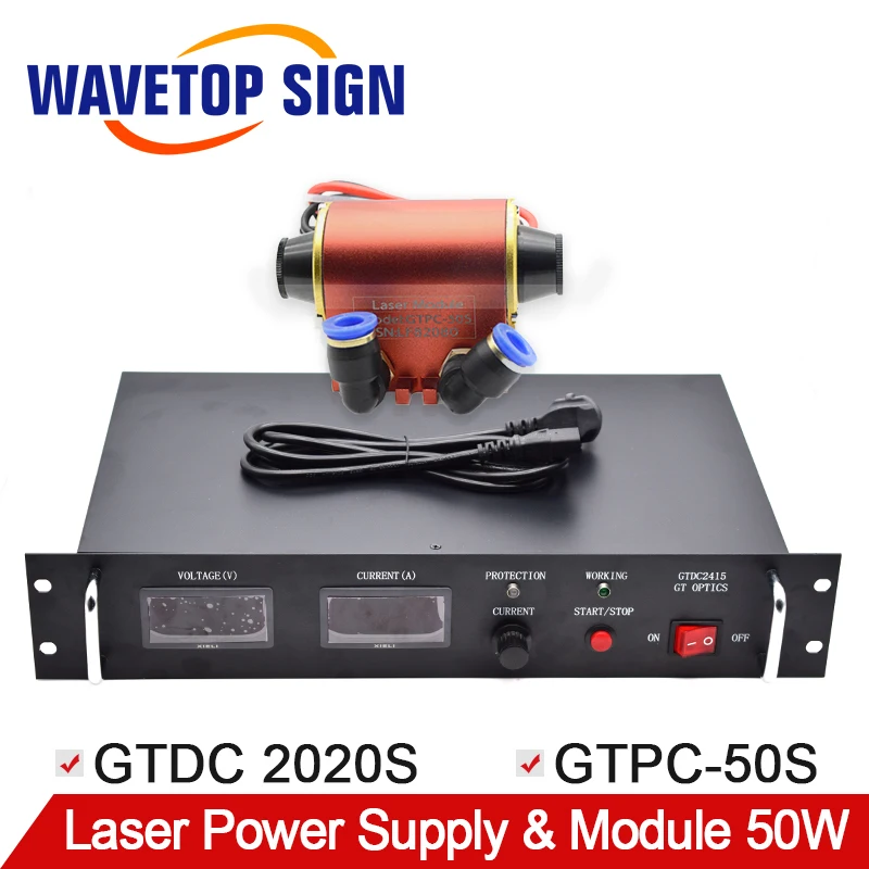 1064 нм JItai лазерный диод GTPC 50S 50 Вт + источник питания GTDC 2020S Вт|Лазерные сварочные