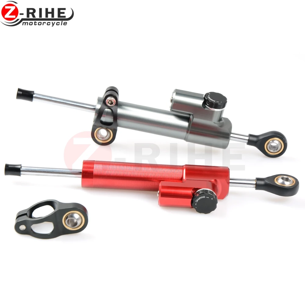 Universal Aluminum Motorcycle Damper Steering Stabilize Safety Control For Yamaha MT09 MT07 YZF R1 FZ1 XJR1300 MT-07