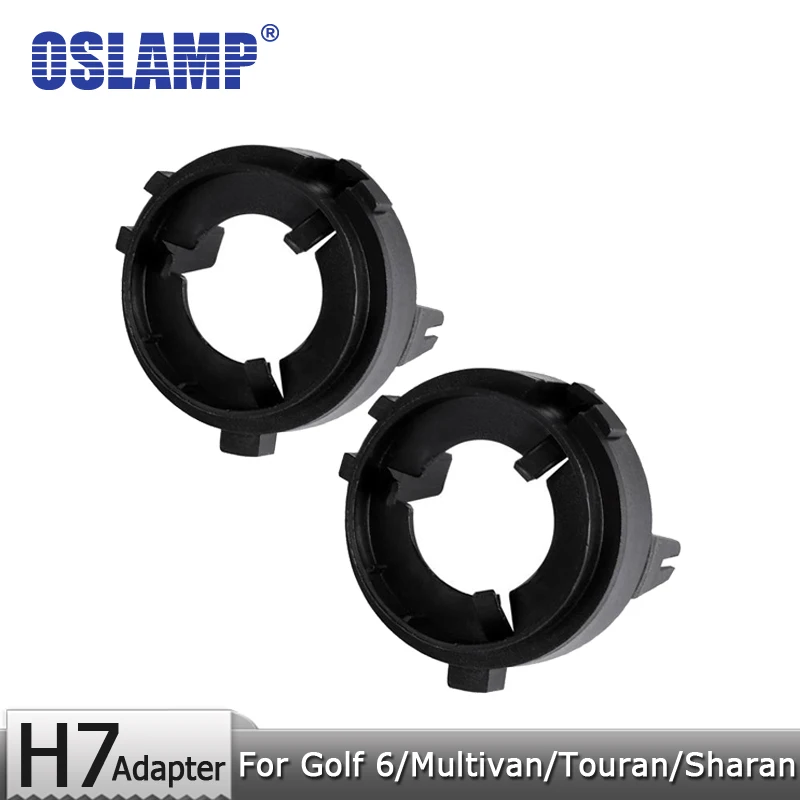 Лампа Oslamp для GOLF 6/Multivan/Touran/Sharan/Scirocco H7 пластиковый держатель фар адаптер база