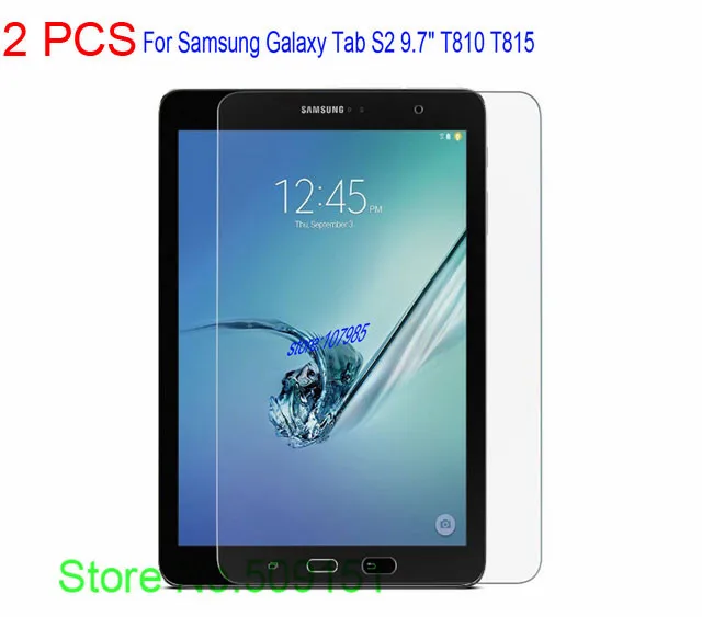 Высококачественное закаленное стекло 9H для Samsung Galaxy Tab S2 T810 T815C 2 шт. защитная