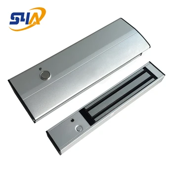 

Time Delay and NO NC 250KG Indoor Handle Magnetic Lock Build in Push Button