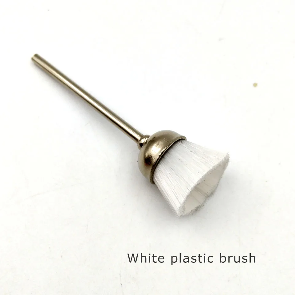 HYTOOS 1PCS Nail Drill Bits Copper Wire Cleaning Brush 3/32'' Rotary Manicure Electric Drills Accessories Nail Art Tools 4