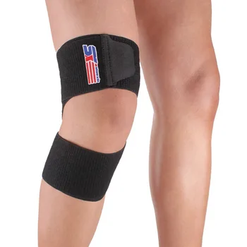 

SX621 Sports Support Brace Silicone multifunction bandage (knee, elbow, ankle, shin)Wrap Protector Pad Band - Black