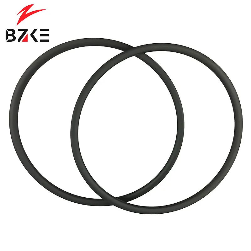 Top BZKE carbon fiber rim mtb 29 inch carbon rims, 30mm width asymmetric 29 mtb rim UD 3K weave carbon bicycle rim 29 5