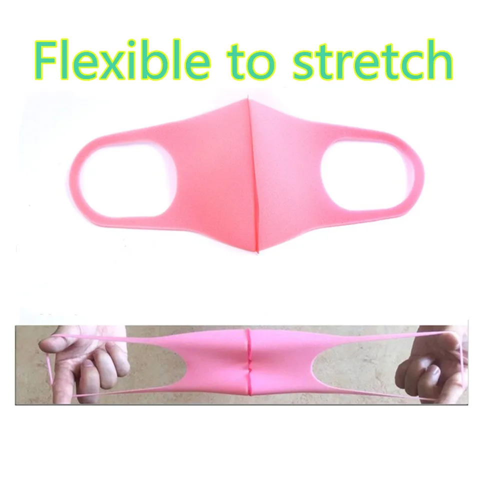 

3Pcs Fashion Child Kids Dust Mask Anti-fog Haze Pollen Pm2.5 Breathable Masks Can Be Repeated Cleaning Random Color