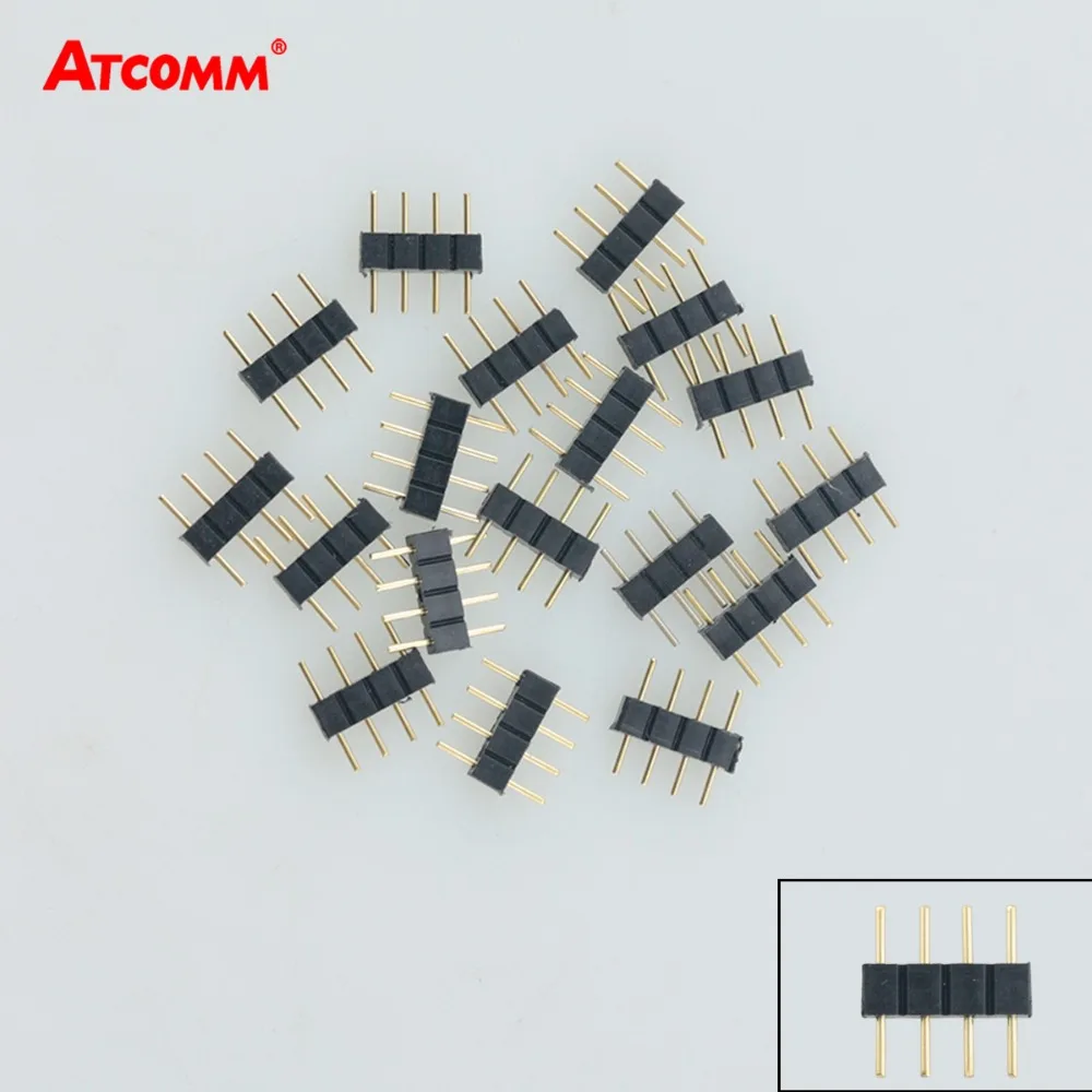 4 контактный разъем RGB LED для SMD 5050 3528 Светодиодная лента 10 шт./лот| |