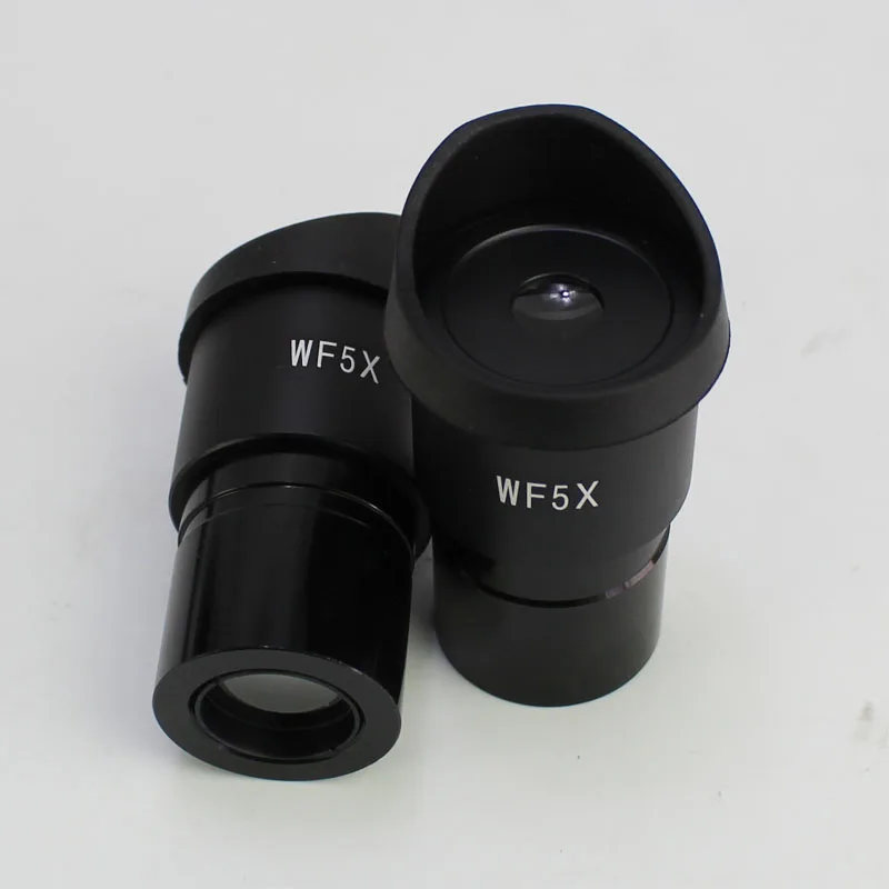 2 шт./компл. окуляр для стереомикроскопа WF5X WF10X WF15X WF20X объектив микроскопа с веками