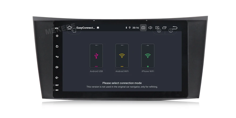 Perfect MEKEDE Android 9.0 IPS DSP Touch Screen Car DVD Player For Mercedes Benz E-Class W211 E200 E220 E300 E350 Quad Core Wifi Radio 20
