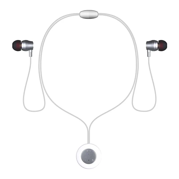 Беспроводные наушники MOUDOU Bluetooth металлические спортивные с защитой от пота для