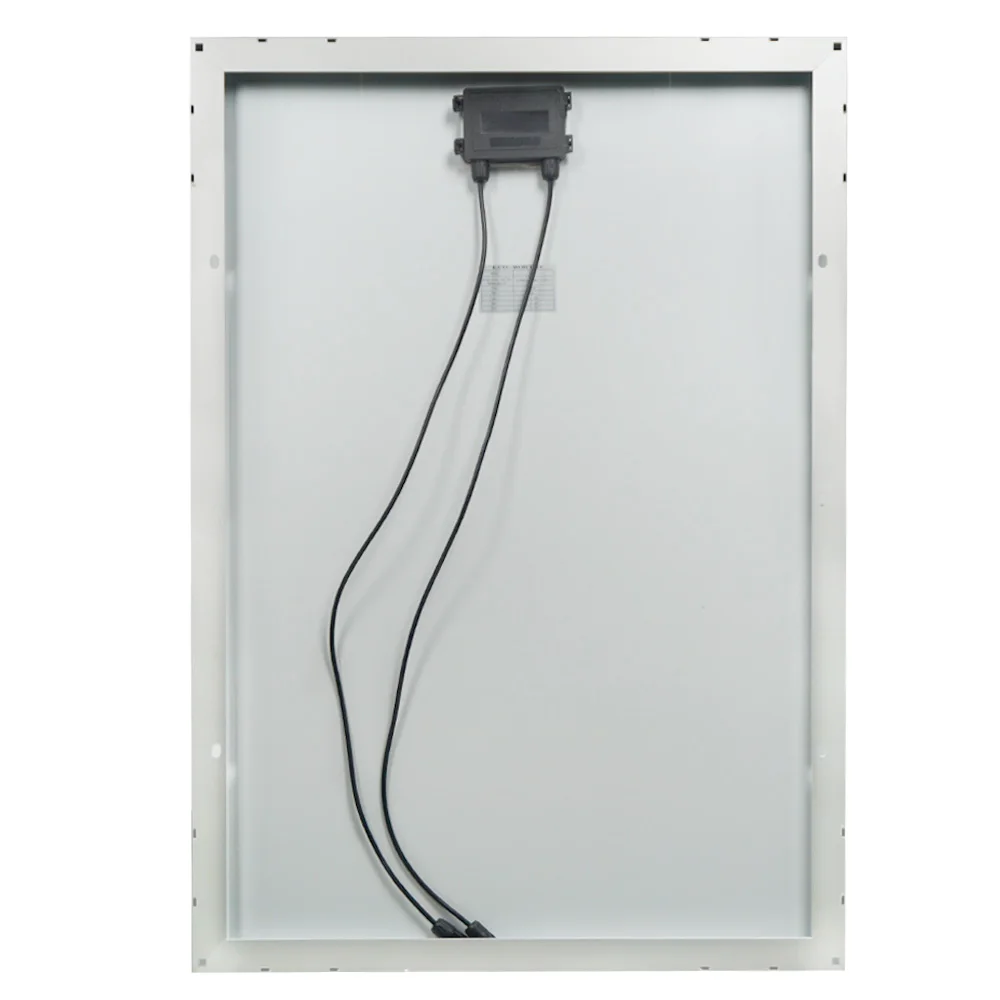 UK Stock 100W Watts 12V Volt Poly Solar Panel Battery Charging Off Grid Caravan Home Free Shipping  No Tax No duty