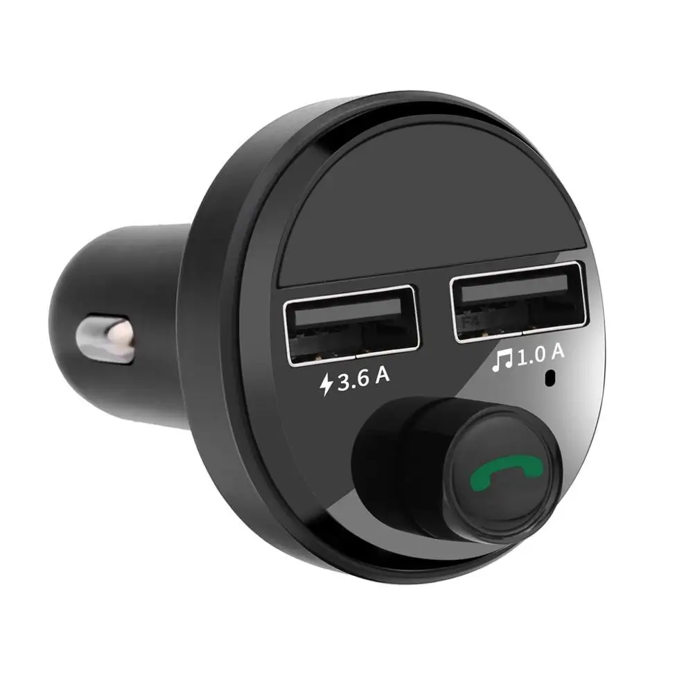 Автомобильный MP3 плеер fm передатчик двойной USB Автомобильное зарядное устройство