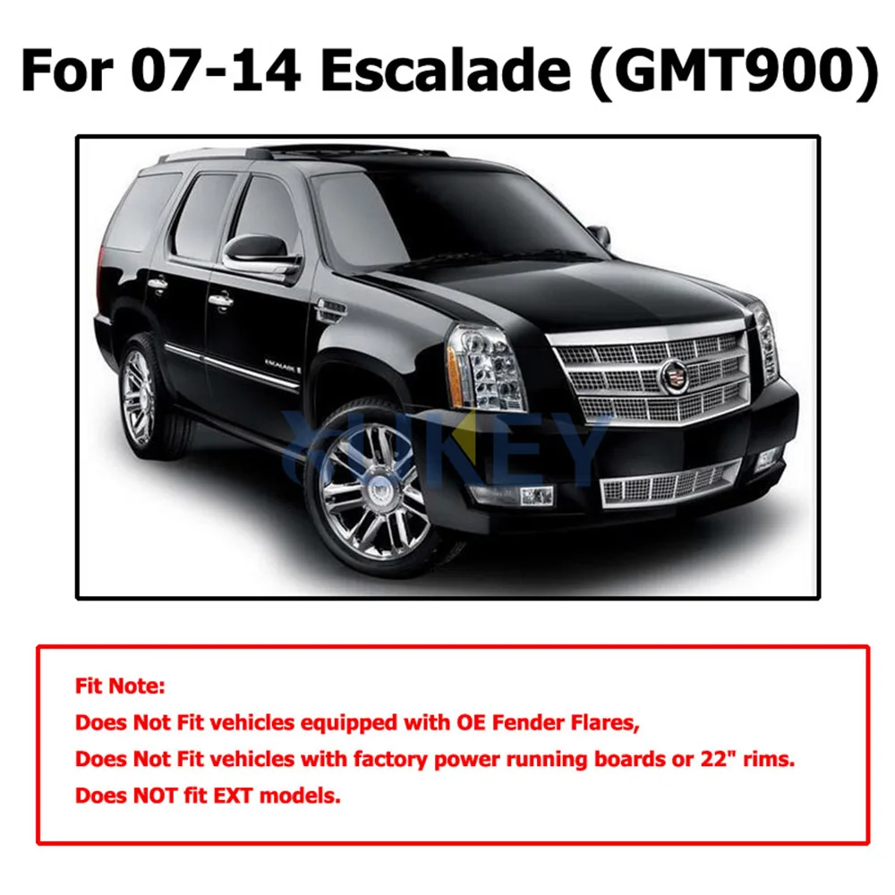 Брызговики для автомобиля брызговики Cadillac Escalade 2007 2014 GMT900 крыло брызговиков 2008 2009