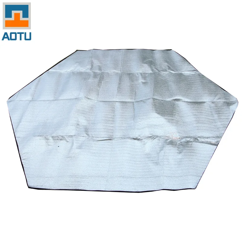 

Hexagonal Aluminum Membrane Dampproof Mat Camping Tents Outdoor Dampproof Mat For Picnic Mat AT6217