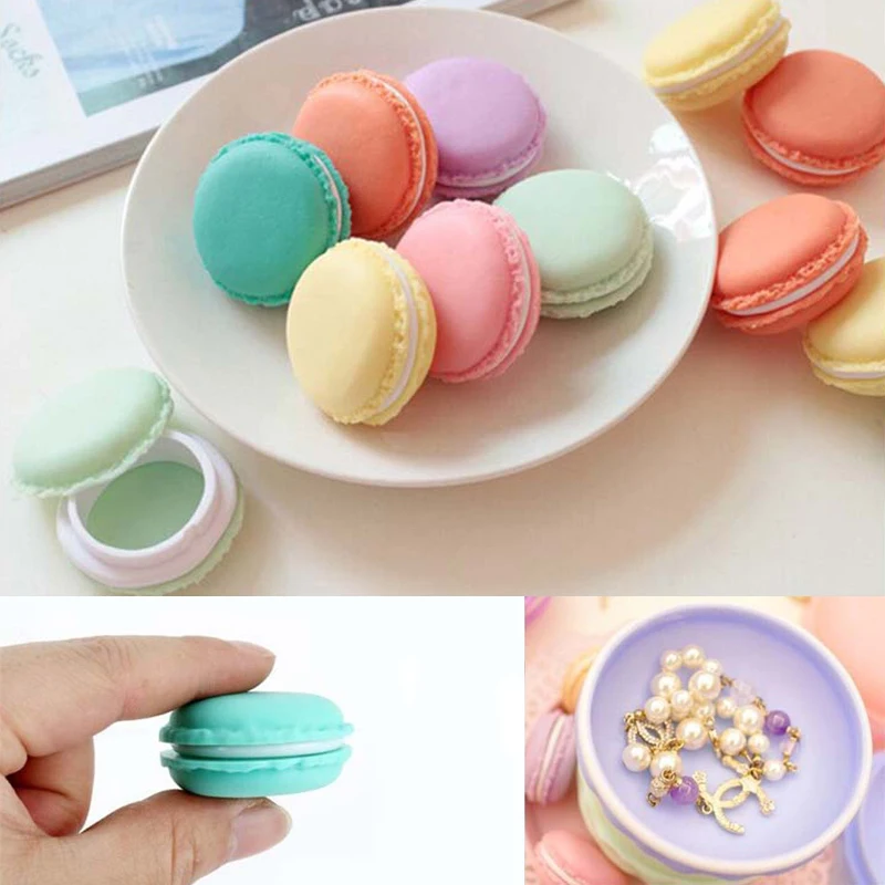 

1pcs Storage Box Fashion Mini Earphone SD Card Macarons Bag Storage Box Case Carrying Pouch Mini Storage Box D0450
