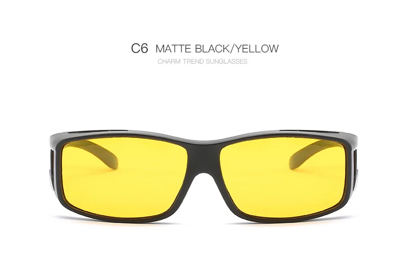 Солнцезащитные очки ночного видения, новые стильные модные очки, очки для ночного вождения, солнцезащитные очки 150