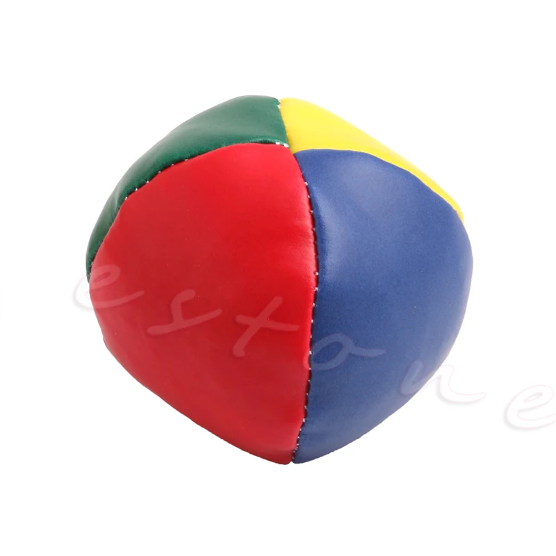3Pcs/set Juggling balls classic bean bag juggle magic beginner kids toy In D_N 