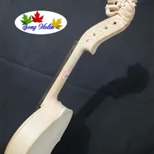 Strad стиль незавершенная песня маэстро whtie скрипка 4/4, резной свиток#8372