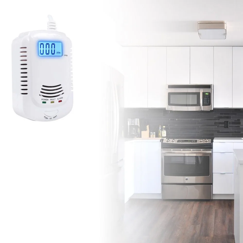 

ACJ Independent Voice Gas Alarm Detector Alarm System Fire Protection Alarm Detector