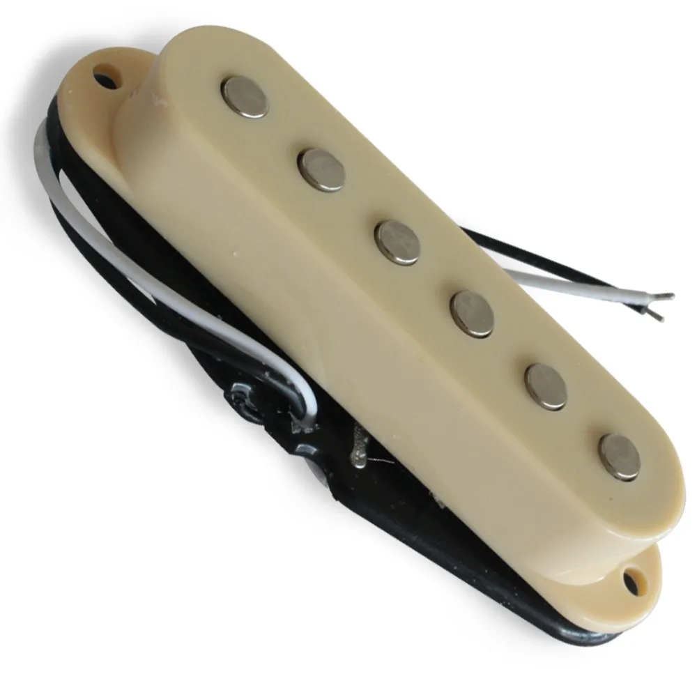

1pc cream Single Coil Electric Guitar Pickup 50mm