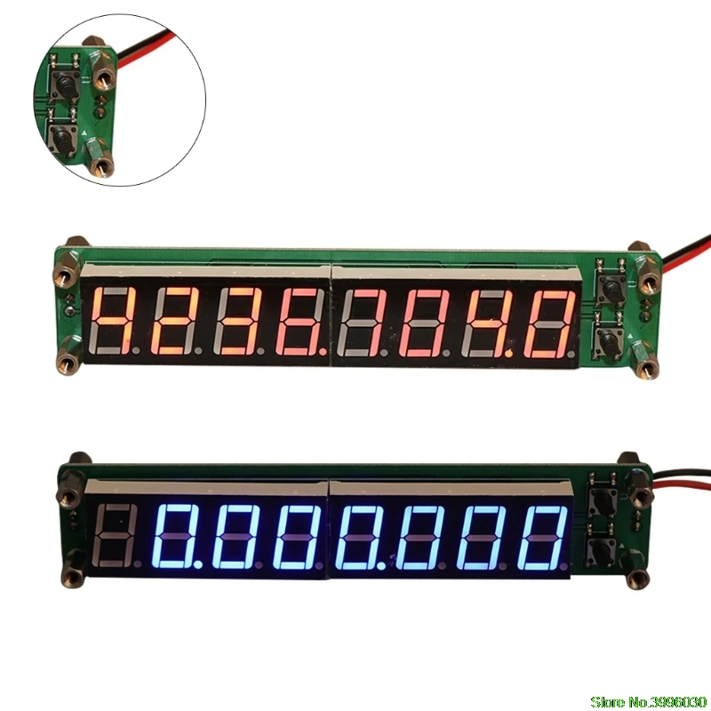 0,1-60 МГц 20 МГц-2,4 GHz RF 8-значный светодиодный Сингал счетчик частоты частотомер тестер Апрель