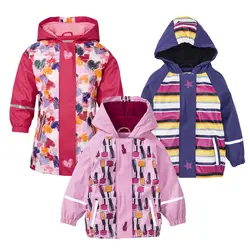 2019 куртка для девочек, детская верхняя одежда, детские из искусственной кожи плюс бархатные зимние плащи, пончо, непромокаемая