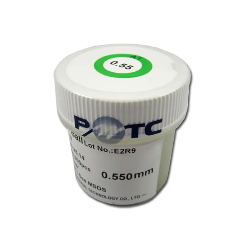 

PMTC 250k leaded solder balls 0.55MM for BGA rework reballing