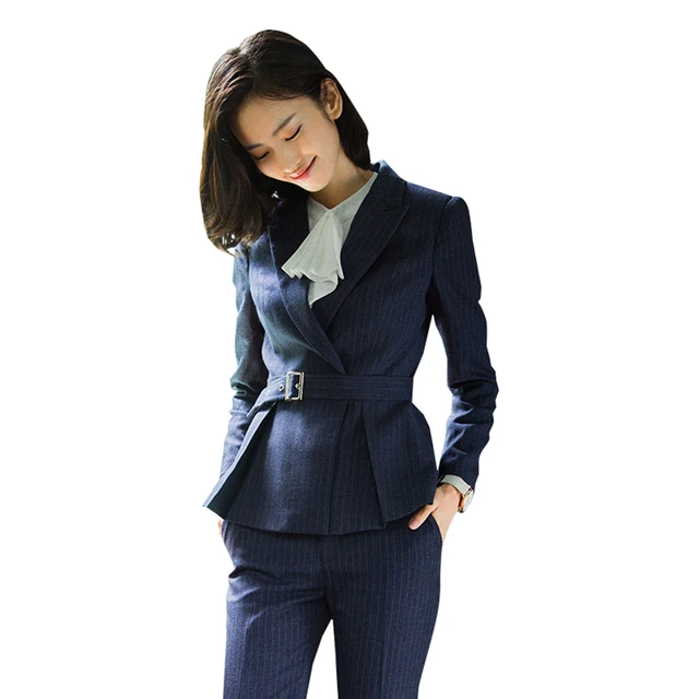 Formal Women Suits Office Sets Slim Work Wear Professional