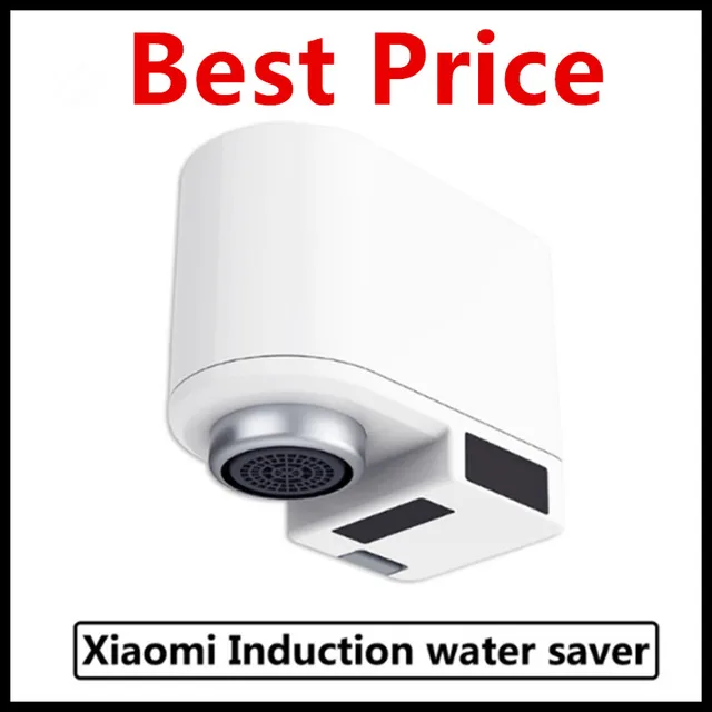 (In Stock) Xiaomi Zajia Induction Automatic Water Saver Tap Faucet Anti-overflow Swivel Head Water Saving Nozzle Tap Smart Home