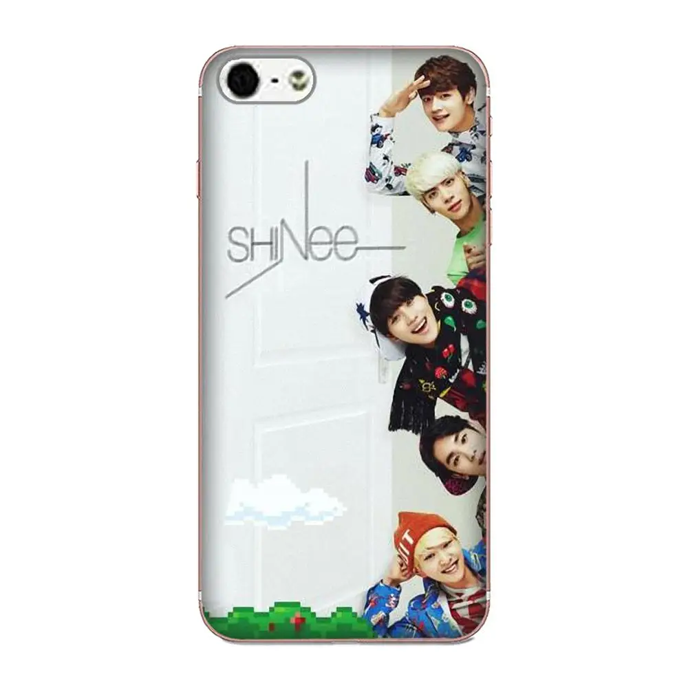 Shinee Корейская группа для мальчиков замужняя с музыкой Мягкая Печать Apple iPhone X XS Max